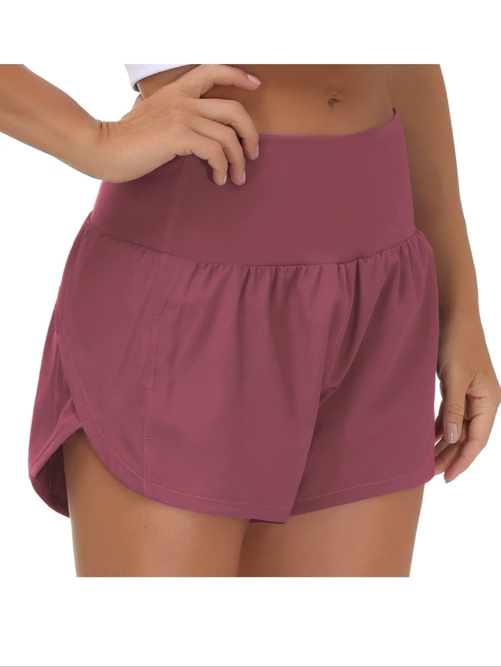 Women's "The Gym People" High-Waist Active Shorts Size Small (4-6)
